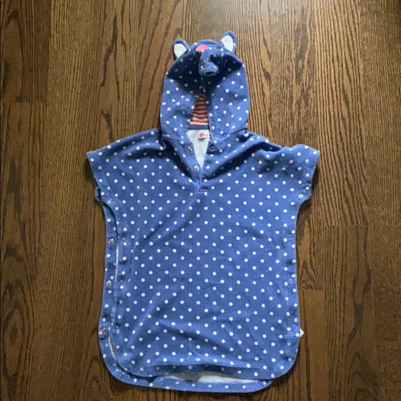 Mini Boden Other - Mini Boden Toweling Dress with Hood